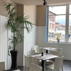 Interno del ristorante DiVin Amore al Moderno